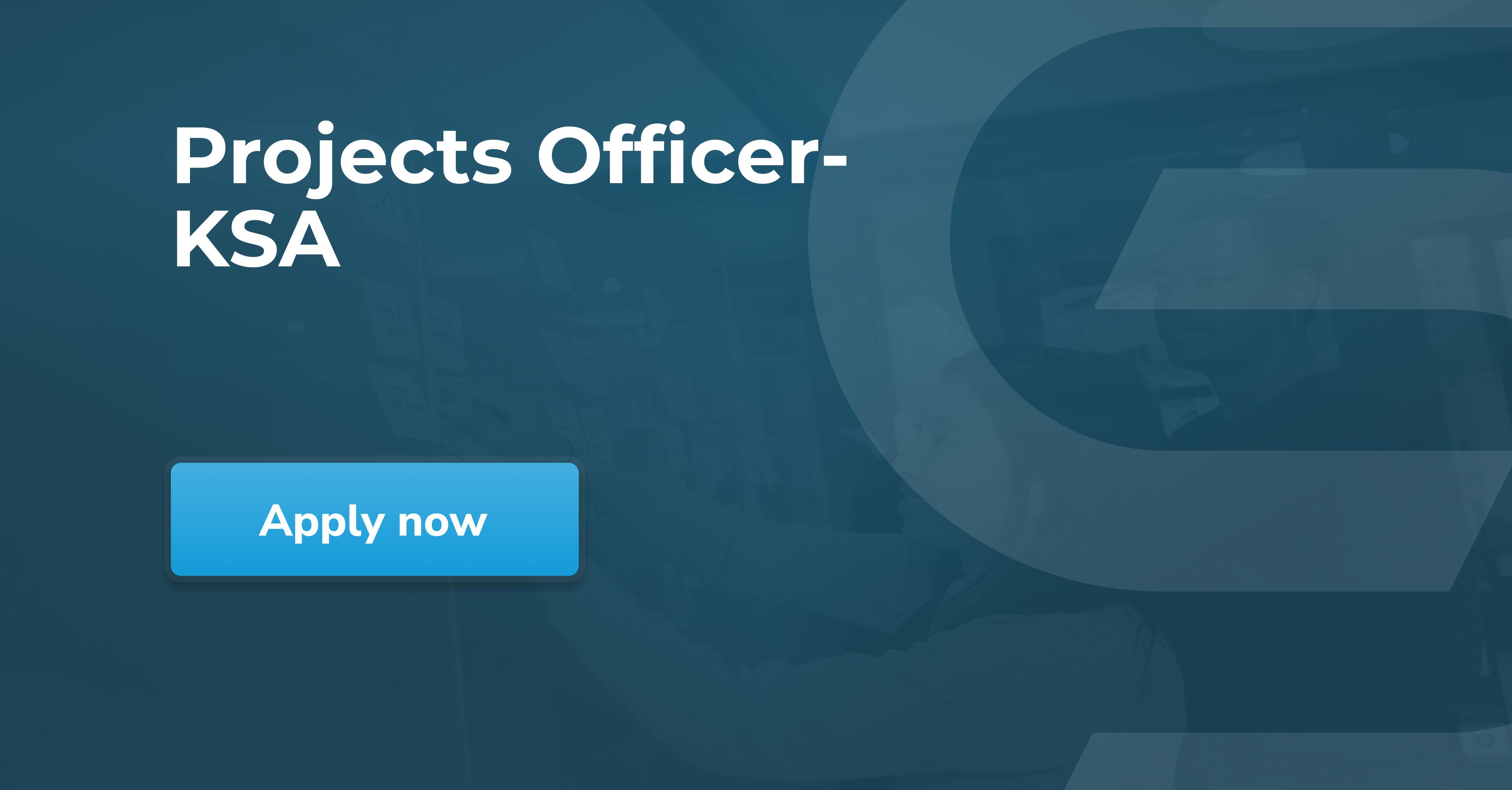 Projects Officer KSA Scancruit