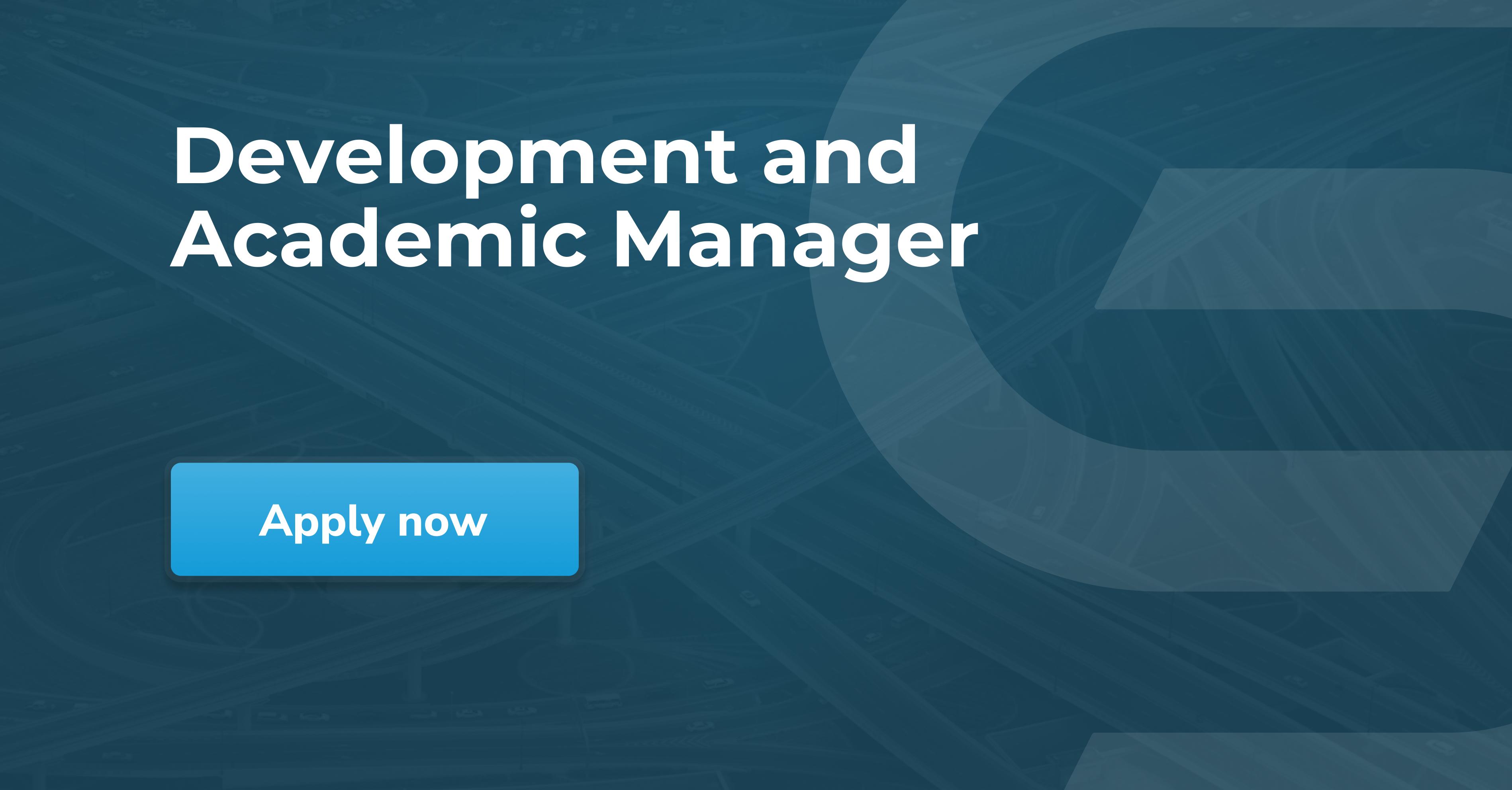 Development and Academic Manager - Scancruit